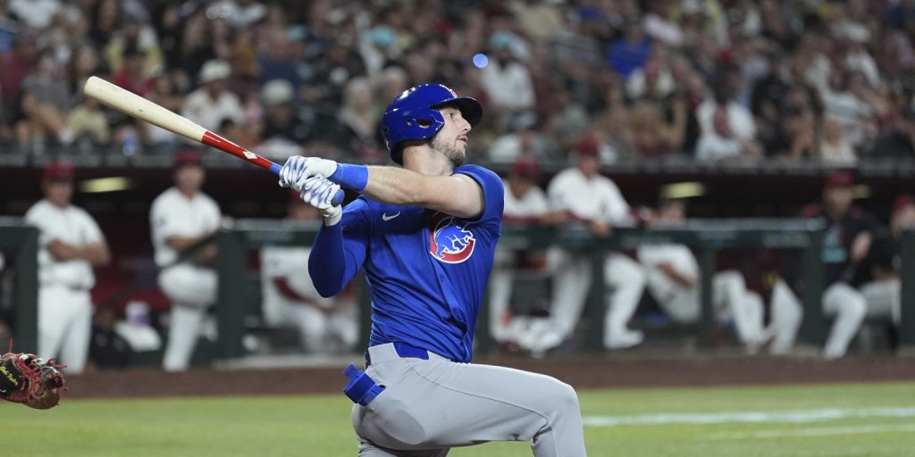 Tucker homers, and Cubs have plenty more to celebrate