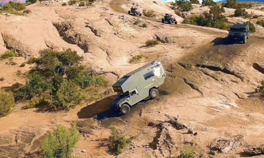 Humvee Transformed Into Fully Functional Overland RV Humvee Transformed Into Fully Functional Overland RV