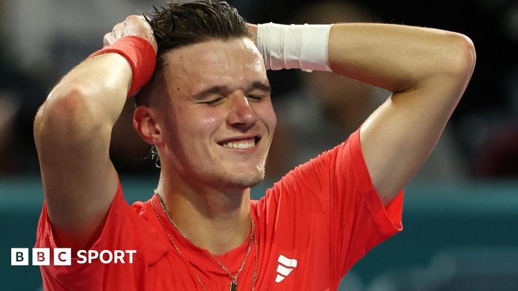 Teenager Mensik denies Djokovic 100th title in Miami