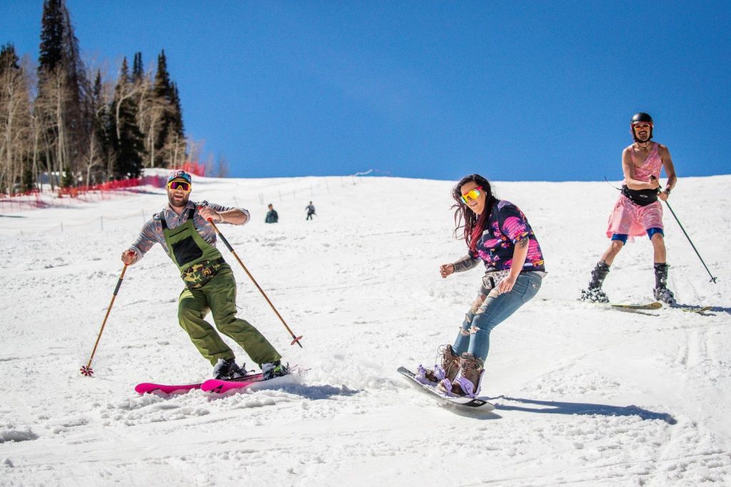 Where To Ski In April?