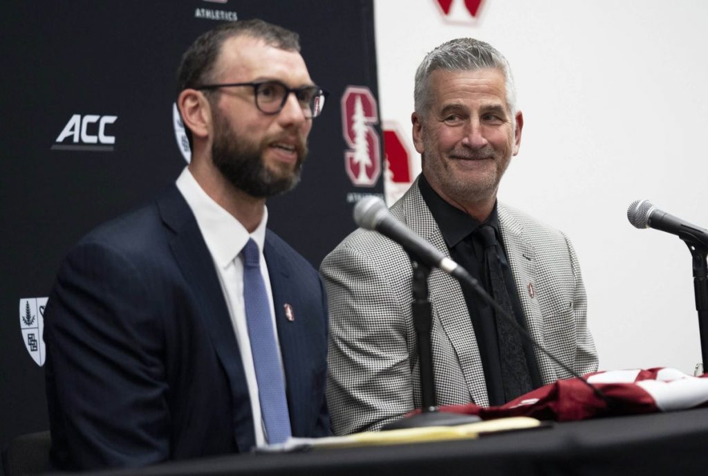Andrew Luck views interim coach Frank Reich as 'the perfect steward' for Stanford football