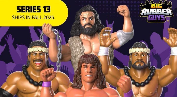 Big Rubber Guys Pre-Order: Bruiser Brody, Haku, Tonga Kid & Kerry Von Erich Big Rubber Guys Pre-Order: Bruiser Brody, Haku, Tonga Kid & Kerry Von Erich