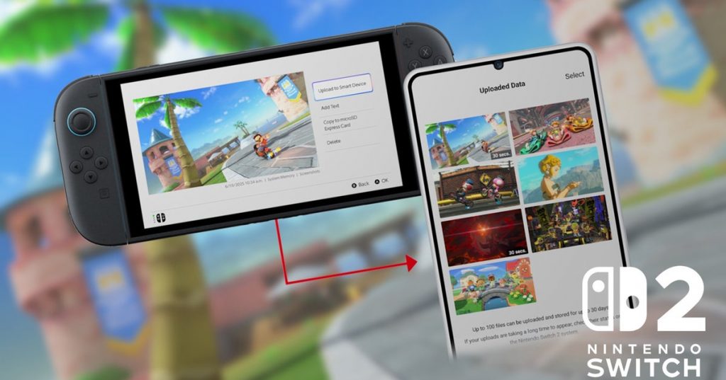 Switch 2 looks to be streamlining screenshot and video capture sharing so it's less of a faff
