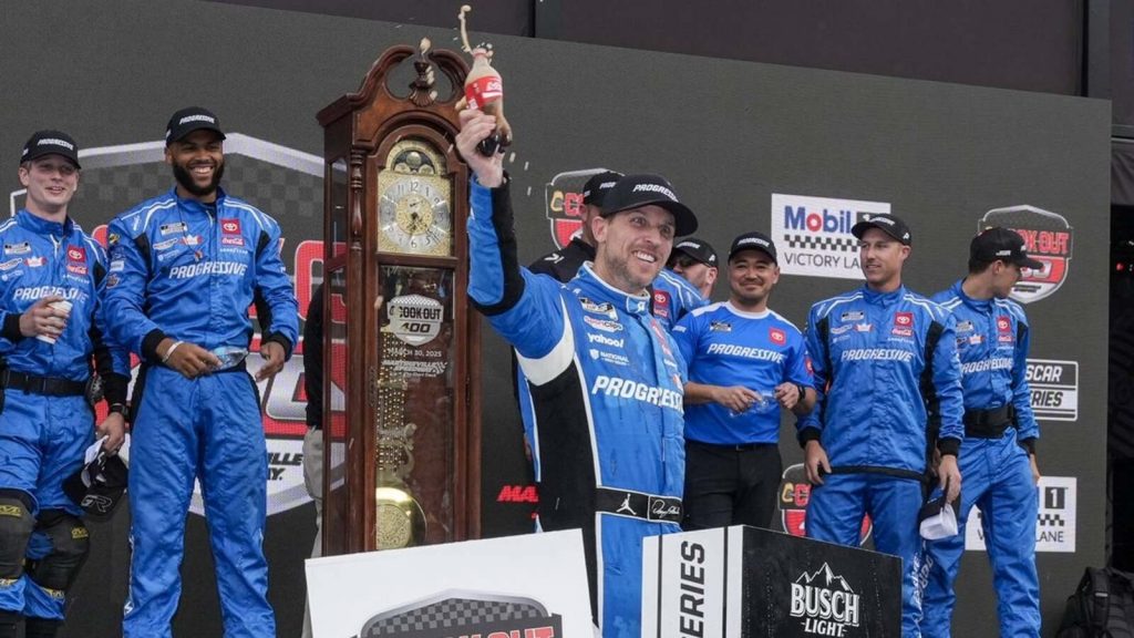 Analysis: Fiery Denny Hamlin is walking the walk Analysis: Fiery Denny Hamlin is walking the walk