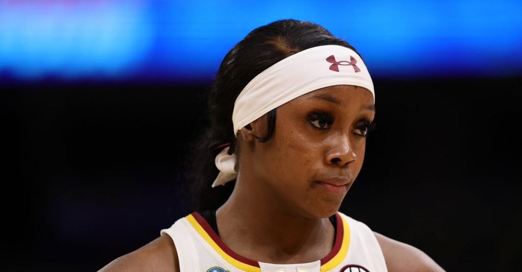 On the cusp of another national title, a South Carolina star gets validation from a WNBA legend