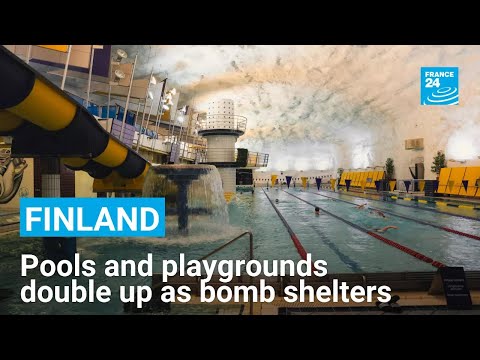 Playgrounds, Swimming Pools and Skateparks: Finland’s Network of Underground Bomb Shelters | France 24 English