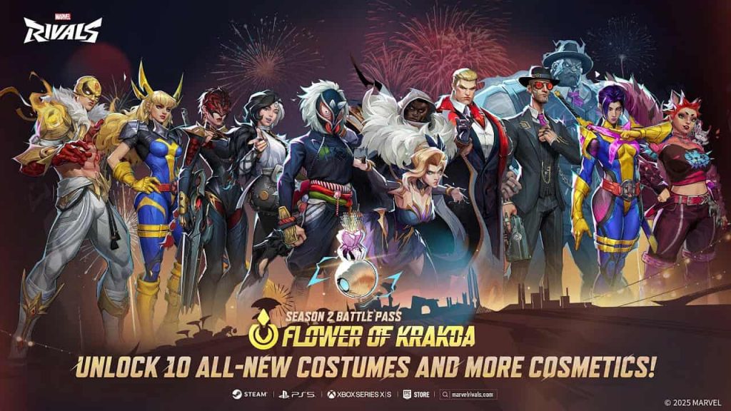 Marvel Rivals Season 2 Battle Pass: All Skins, Price, & Start Date Marvel Rivals Season 2 Battle Pass: All Skins, Price, & Start Date