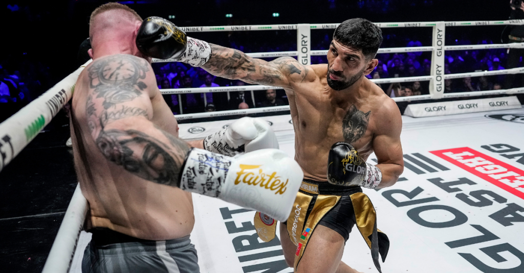 Watch: Bahram Rajabzadeh Dominates with a First Round Finish at GLORY 99 Watch: Bahram Rajabzadeh Dominates with a First Round Finish at GLORY 99