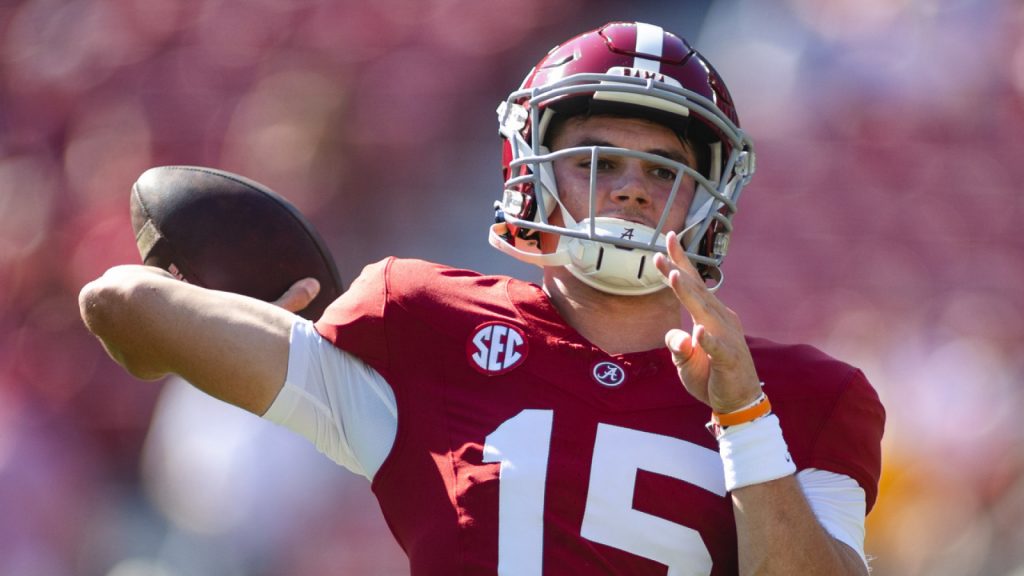 Former Alabama QB feeling high on Ty Simpson in Tuscaloosa