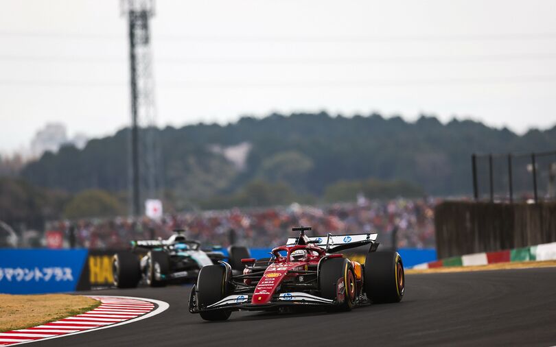 PECKING ORDER: Ferrari and Mercedes three tenths behind the field-leading McLaren and Red Bull