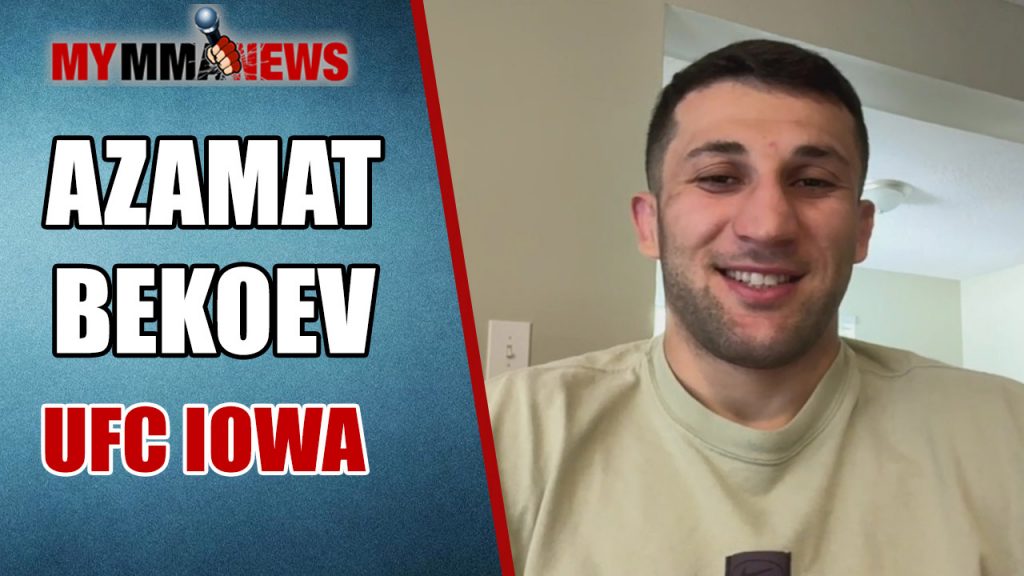 Azamat Bekoev on UFC Iowa opponent Ryan Loder “I’ve finished a lot of wrestlers, I’m going to show it again”
