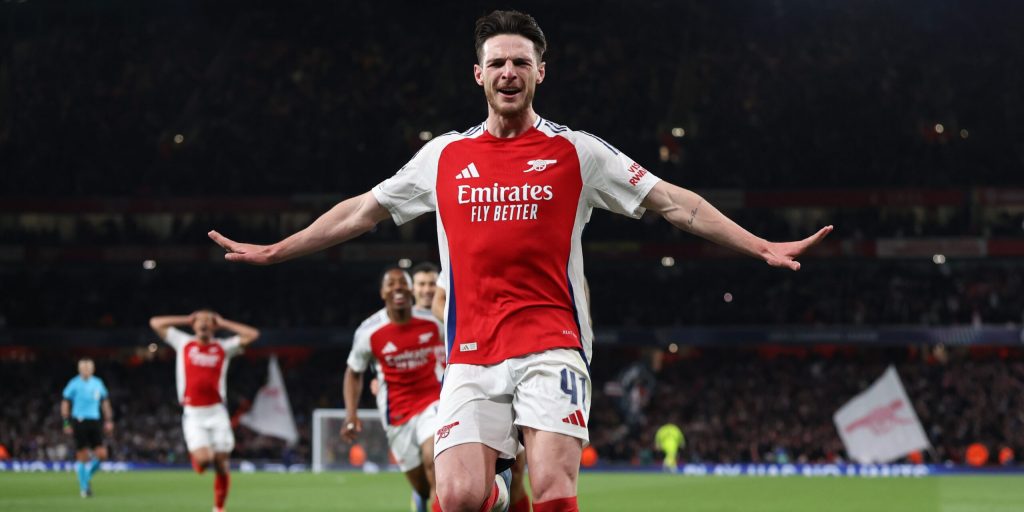 Arsenal 3-0 Real Madrid Stats: Rice Scores Two Wonder Goals To Put Gunners in Dreamland