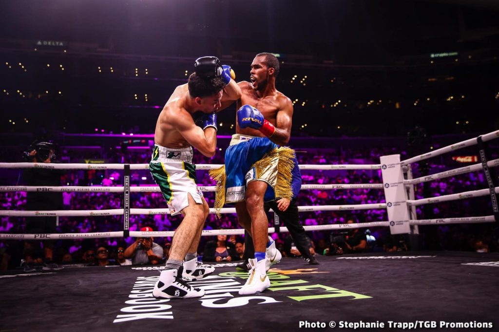 Keyshawn Davis Faces Inactive Edwin De Los Santos for WBO Crown on June 7th