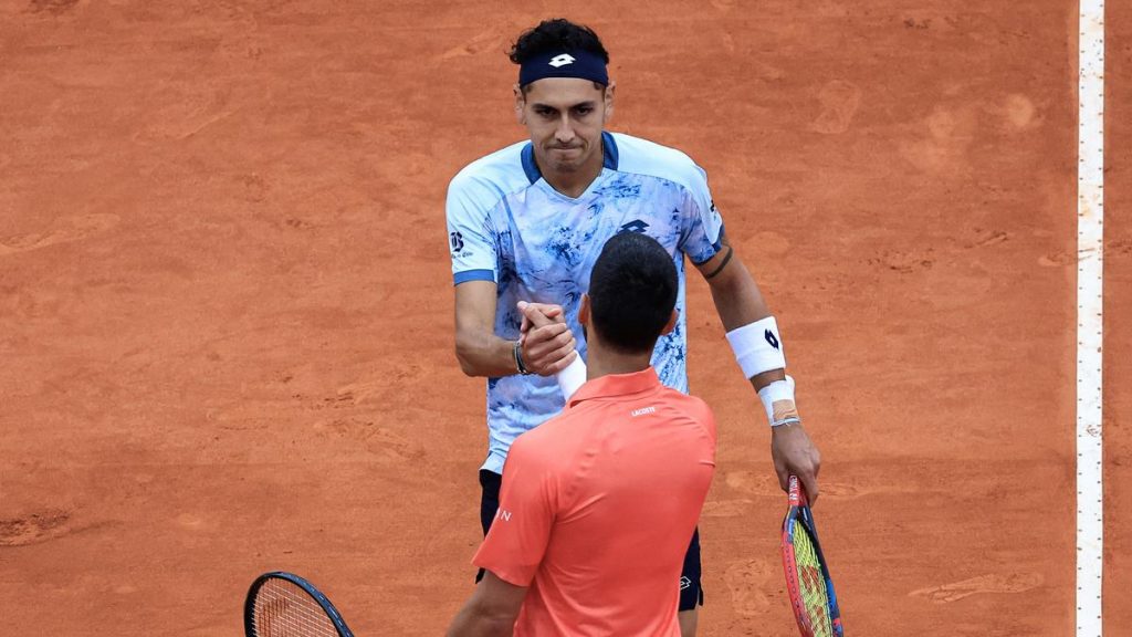 Djokovic loses to Tabilo in second round of Monte Carlo Masters, Alcaraz advances