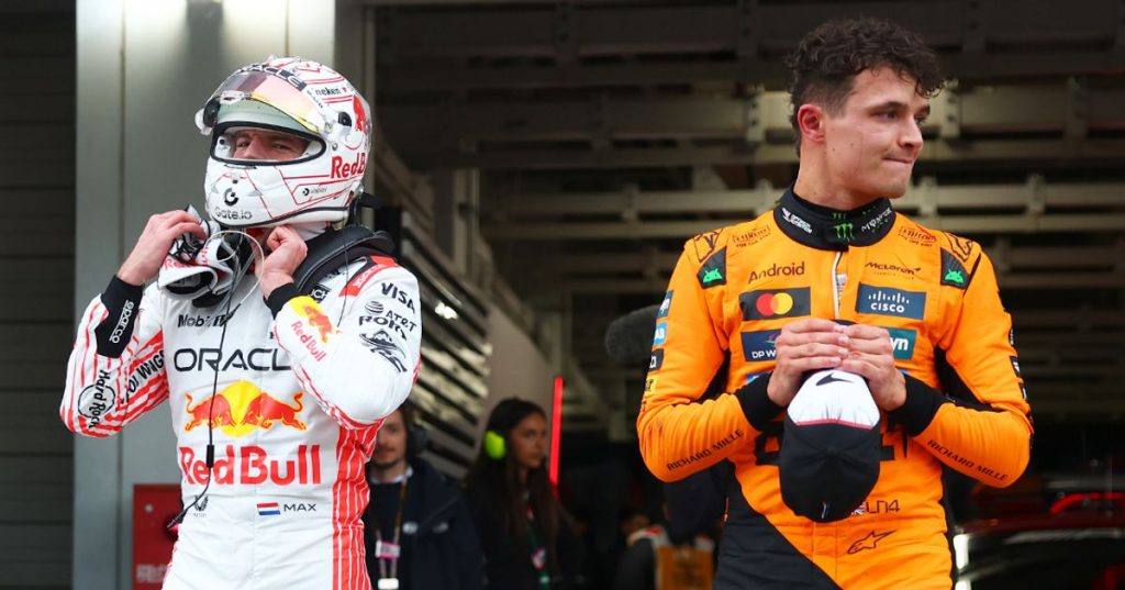 Martin Brundle thinks Lando Norris fell for 'clever' Max Verstappen trap at Bahrain GP