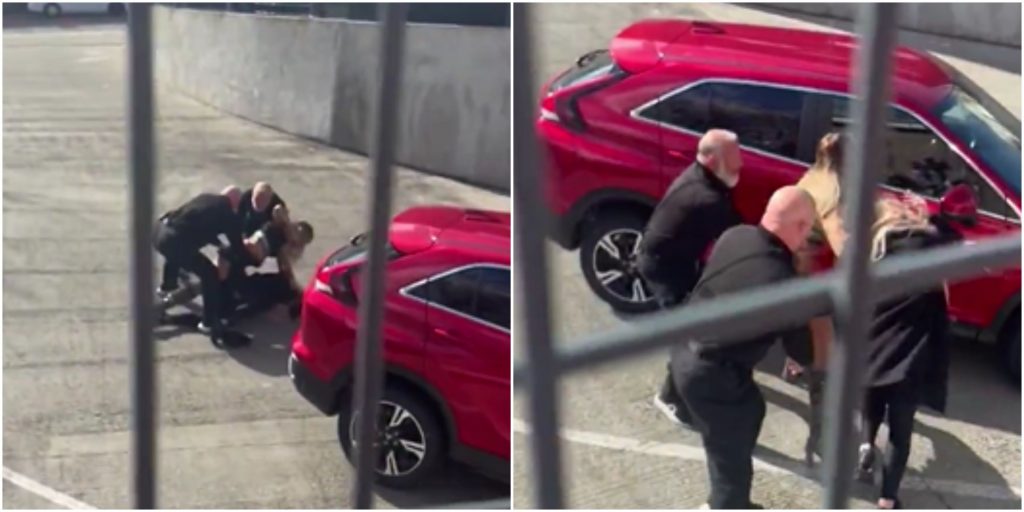 Fan Footage of Charlotte Flair Attacking Tiffany Stratton in the WWE Parking Lot Goes Viral Fan Footage of Charlotte Flair Attacking Tiffany Stratton in the WWE Parking Lot Goes Viral
