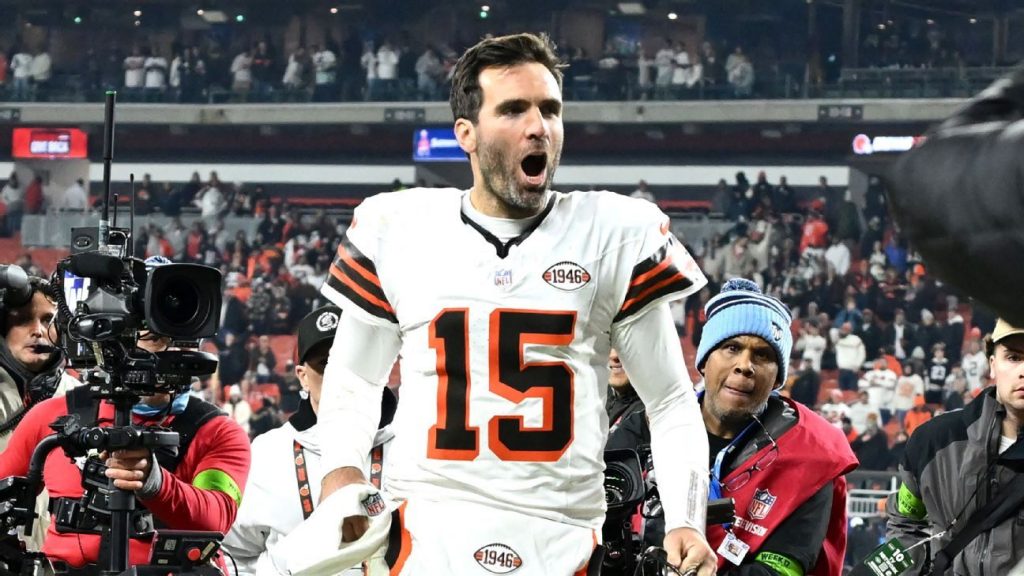 QB Flacco rejoining Browns on one-year contract
