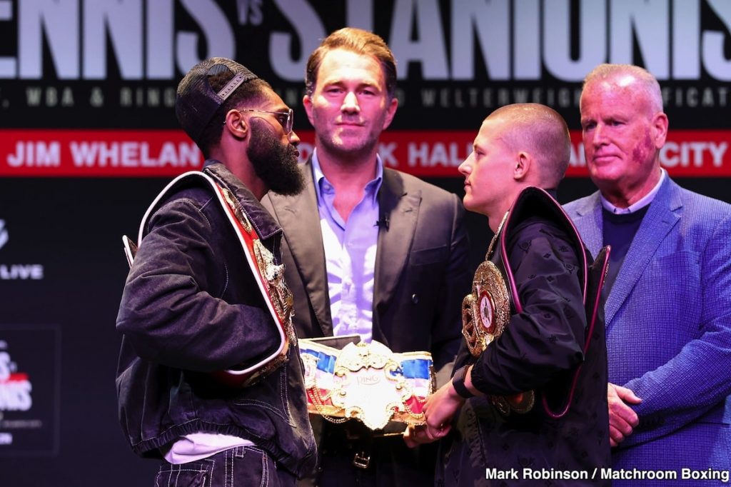 Boxing Tonight: Ennis vs. Stanionis – Live Results