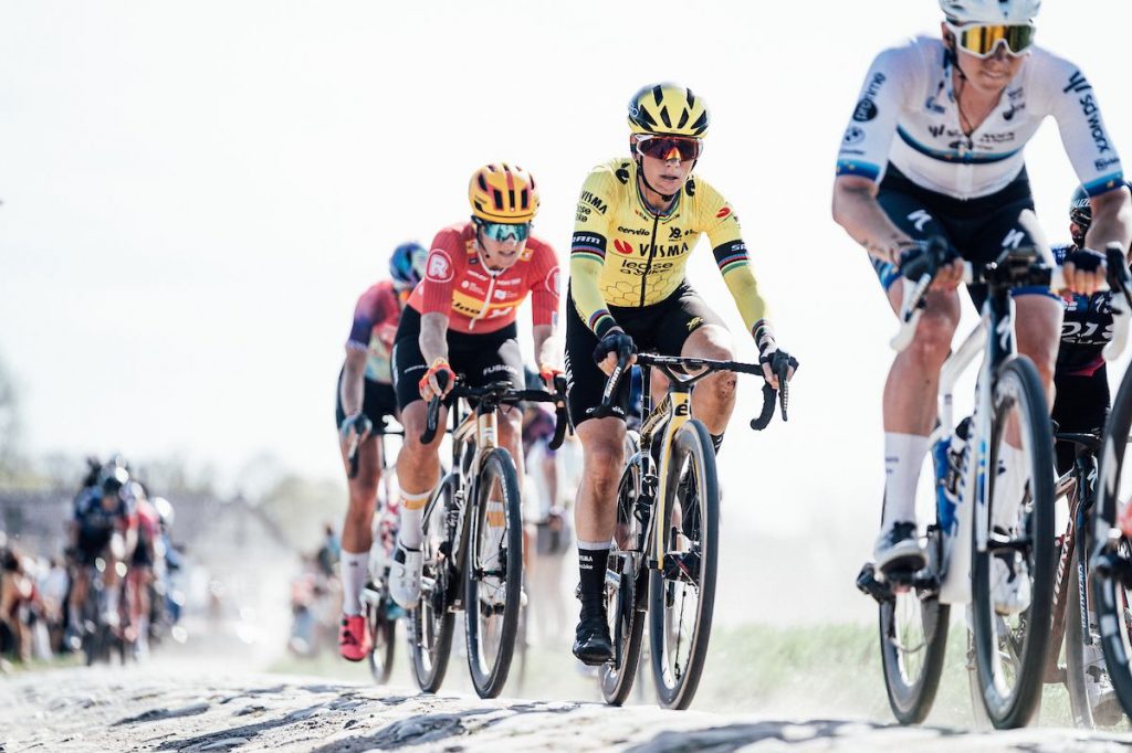 More comfortable and more adherence on back wheel – Pauline Ferrand-Prévot embraces adjustable tyre pressure edge at winning Paris-Roubaix debut