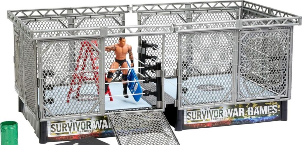 WWE Survivor War Games Playset 2 Rings, Cage & Randy Orton Now Available on Amazon WWE Survivor War Games Playset 2 Rings, Cage & Randy Orton Now Available on Amazon