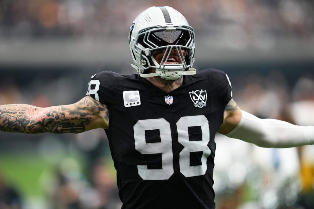 Raiders' Maxx Crosby joins Eastern Michigan as assistant general manager