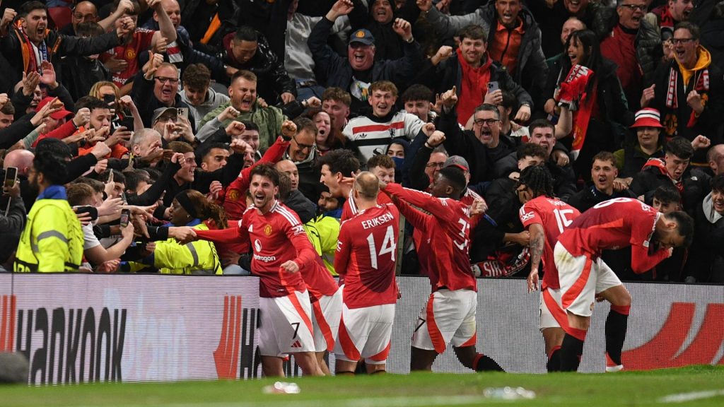Harry Maguire strikes as Man United get astonishing last-gasp win against Lyon and keep £85m hopes alive Harry Maguire strikes as Man United get astonishing last-gasp win against Lyon and keep £85m hopes alive