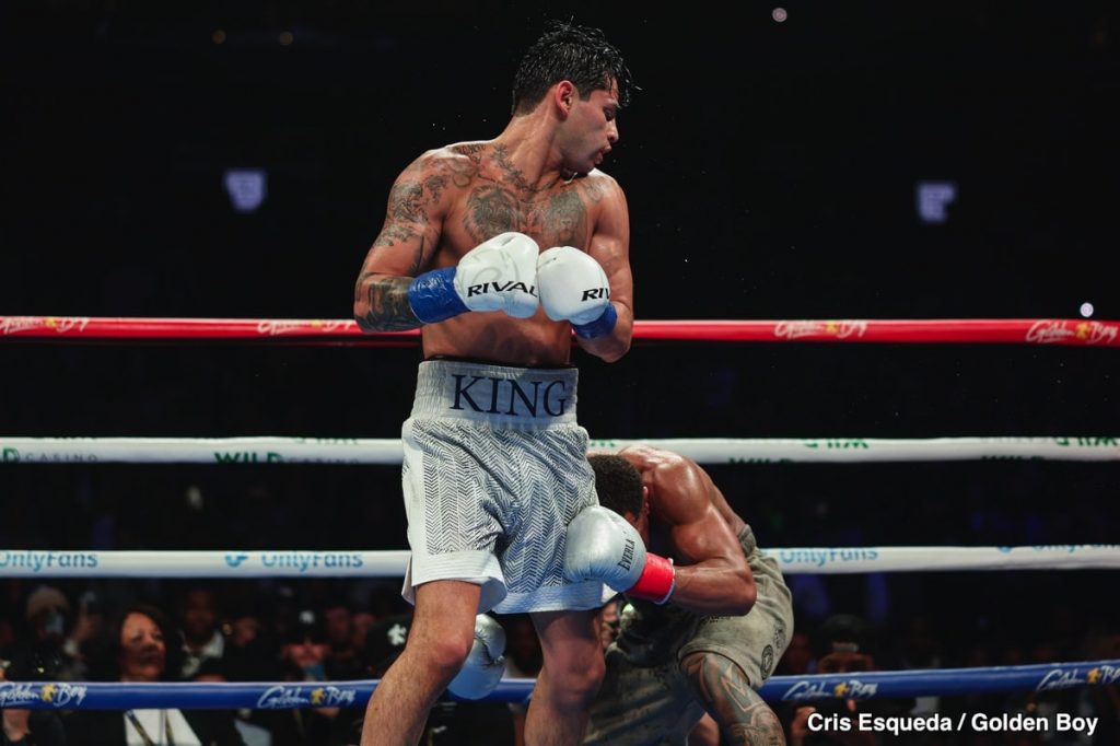 “In Case They Lost?”: Ryan Garcia’s Conspiracy Theory About His PED Positive After Defeating Devin Haney “In Case They Lost?”: Ryan Garcia’s Conspiracy Theory About His PED Positive After Defeating Devin Haney