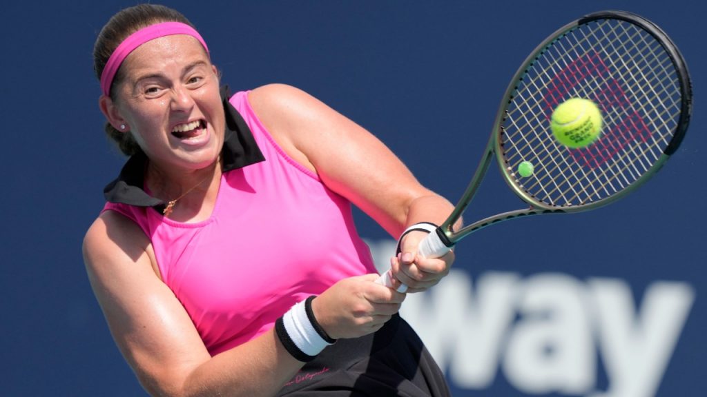 Ostapenko downs Swiatek to reach semis at Porsche Grand Prix in Germany Ostapenko downs Swiatek to reach semis at Porsche Grand Prix in Germany