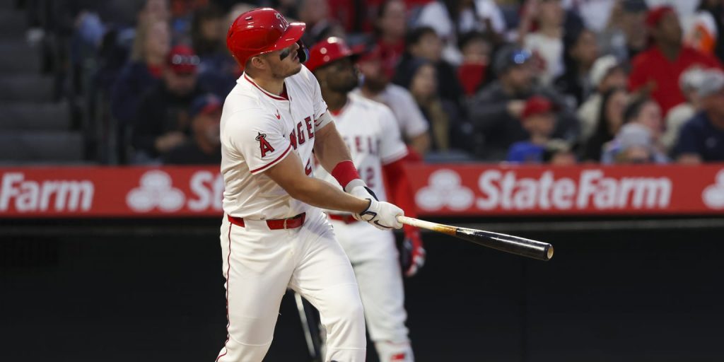 'Some things finally clicked': Trout breaks dry spell with 2-HR game
