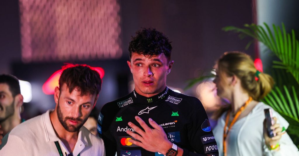 Lando Norris settles for P4 but loses Drivers’ Championship lead in Saudi Arabian GP