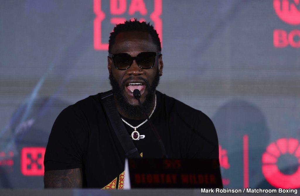 Deontay Wilder Says He Would Love To Fight Big Baby Miller: “I Hope He’s Already Paid For His Grave Burial”