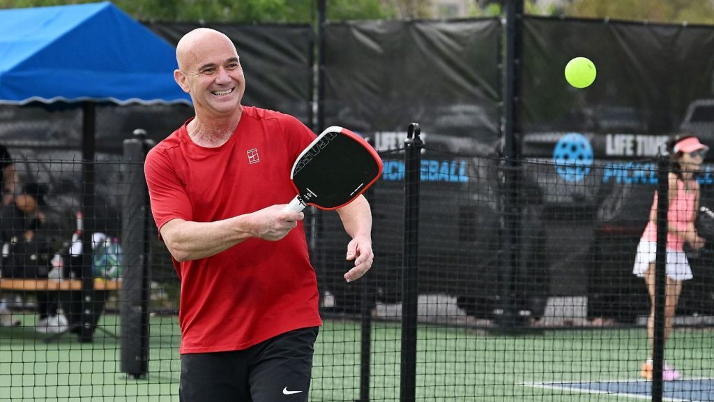 Agassi to play US Open Pickleball Championships