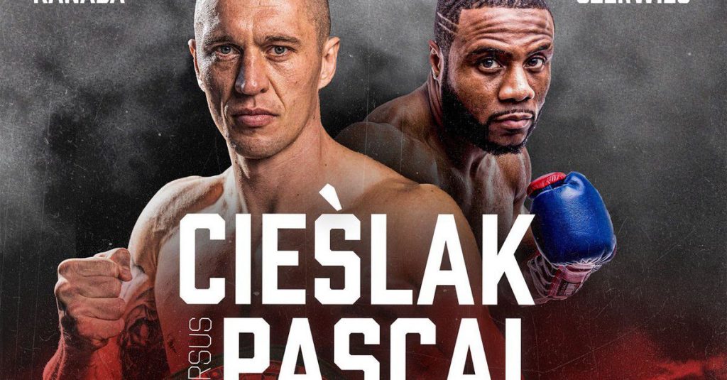 Cieslak vs Pascal interim title fight official for June 28 in Quebec