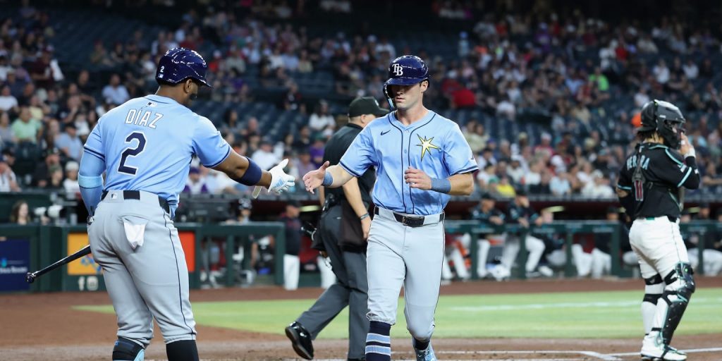 Misner, Díaz power Rays to wild extra-innings win over D-backs Misner, Díaz power Rays to wild extra-innings win over D-backs