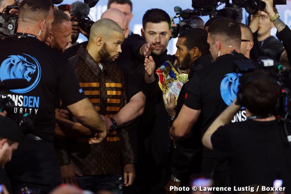 Tonight’s Live Results: Eubank Jr vs. Benn – From London Tonight’s Live Results: Eubank Jr vs. Benn – From London