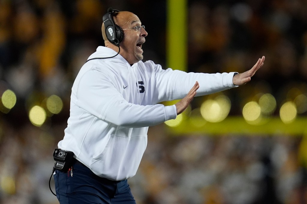 Penn State’s James Franklin has plan for cuts he hopes not to use