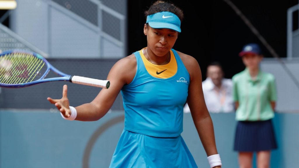 Osaka starts clay-court season with Madrid loss Osaka starts clay-court season with Madrid loss