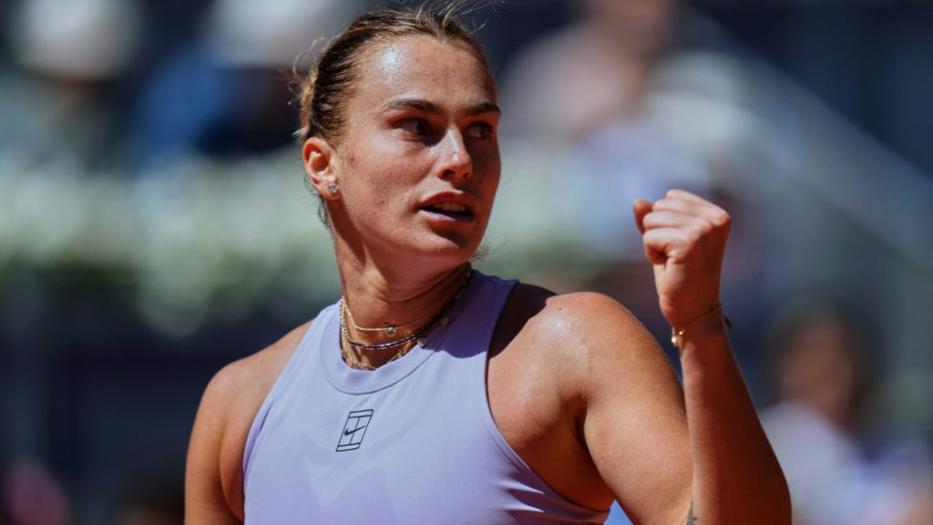 Top-seeds Sabalenka and Zverev advance at Madrid Open