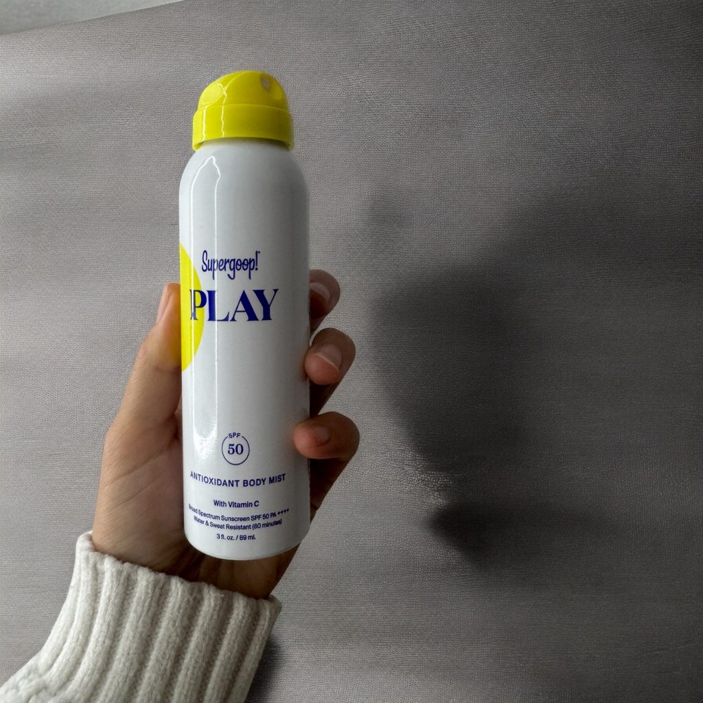 Supergoop Antioxidant Body Mist Spray Review Supergoop Antioxidant Body Mist Spray Review
