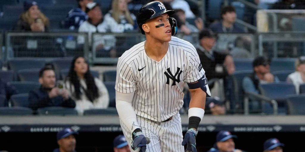 Judge's belated birthday blast fuels Yanks to doubleheader sweep Judge's belated birthday blast fuels Yanks to doubleheader sweep