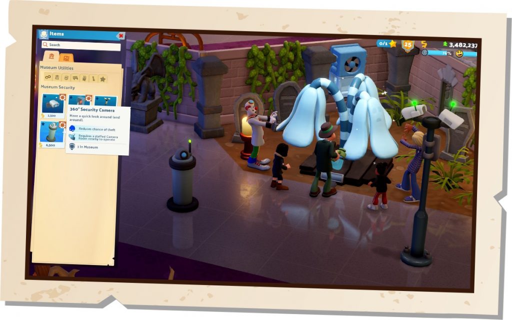 Two Point Museum Update 2.0 Spells Trouble for Thieves, Makes Finding Pristine Exhibits Easier Two Point Museum Update 2.0 Spells Trouble for Thieves, Makes Finding Pristine Exhibits Easier