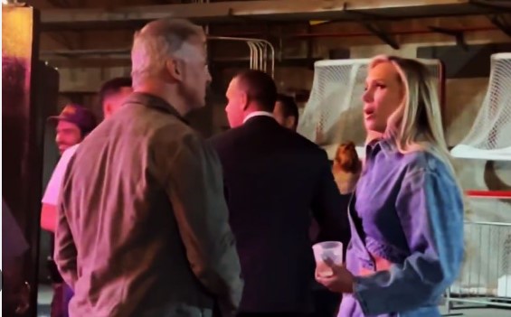 Video: Shane McMahon and Charlotte Flair spotted at NBA Playoff game