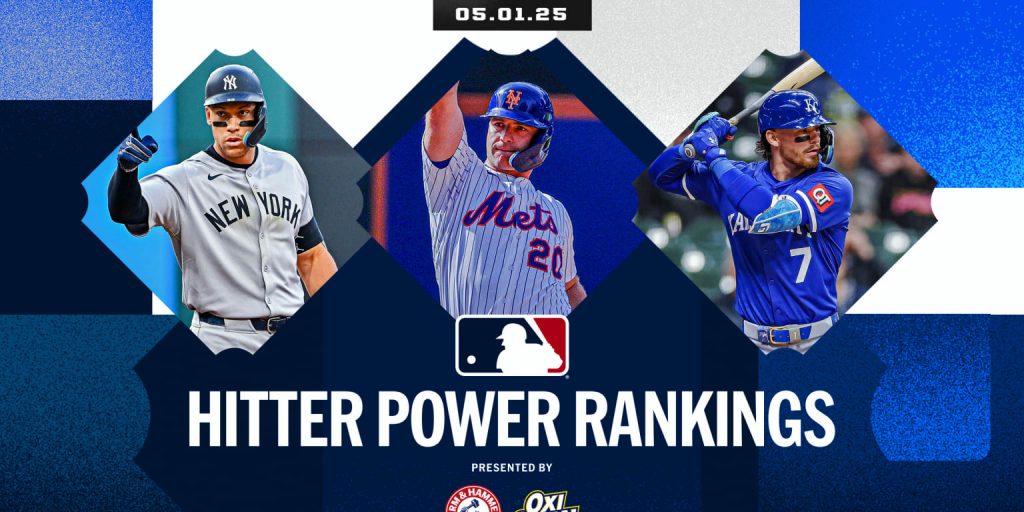 Young star on a heater breaks into Top 3 of Hitter Power Rankings Young star on a heater breaks into Top 3 of Hitter Power Rankings