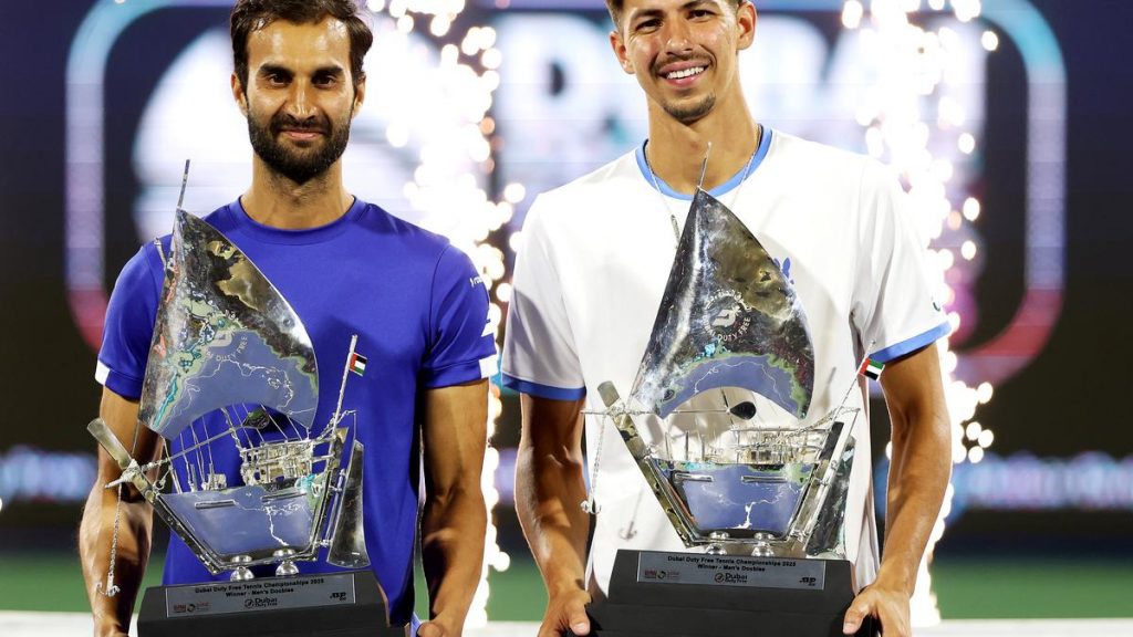 Yuki Bhambri and Alexei Popyrin win doubles title in Dubai