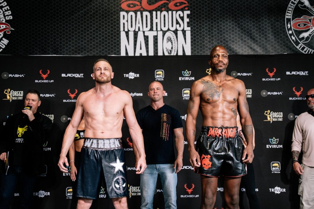 BKFC Fight Night Clearwater weigh-in results – Warren vs. Creer