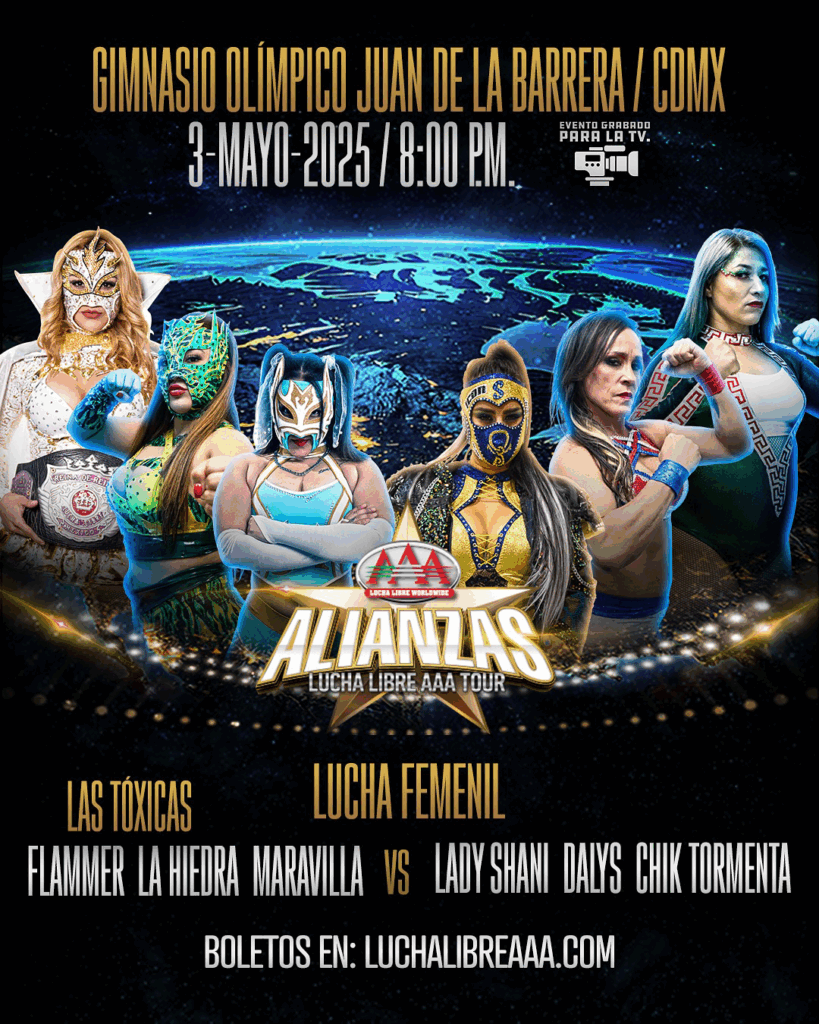 AAA: Dalys La Caribeña Gets Her Lick Back, Las Tóxicas Win Tag Match!